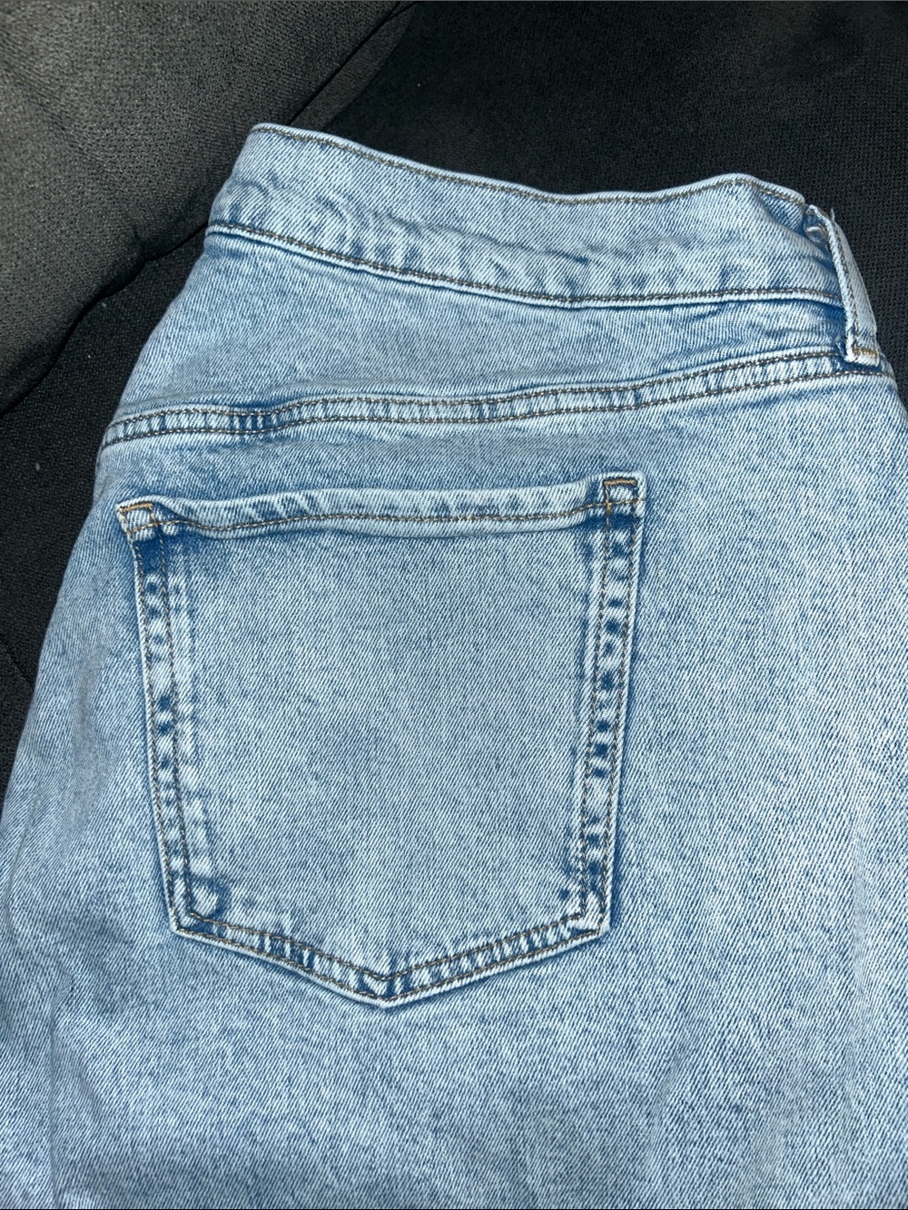 Old Navy Light Blue Straight-Leg High Waist Jeans sz 20 plus sz - Picture 3 of 12
